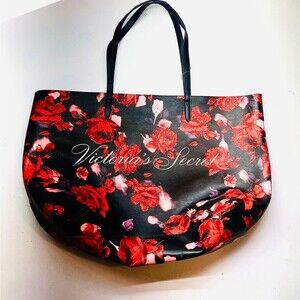 Victoria Secret Victoria’s Secret, red and black plaid extra large tote